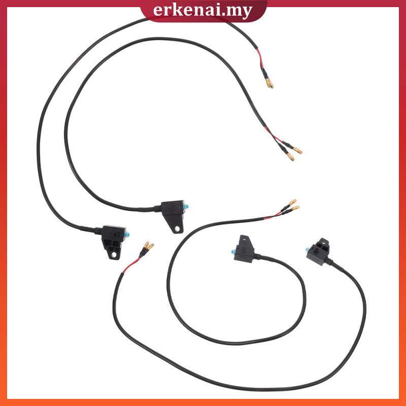 Break Minibike Atv สวิตช์จุดระเบิดรถจักรยานยนต์ไฟฟ้าเบรคชุด Ebike Light erkenai