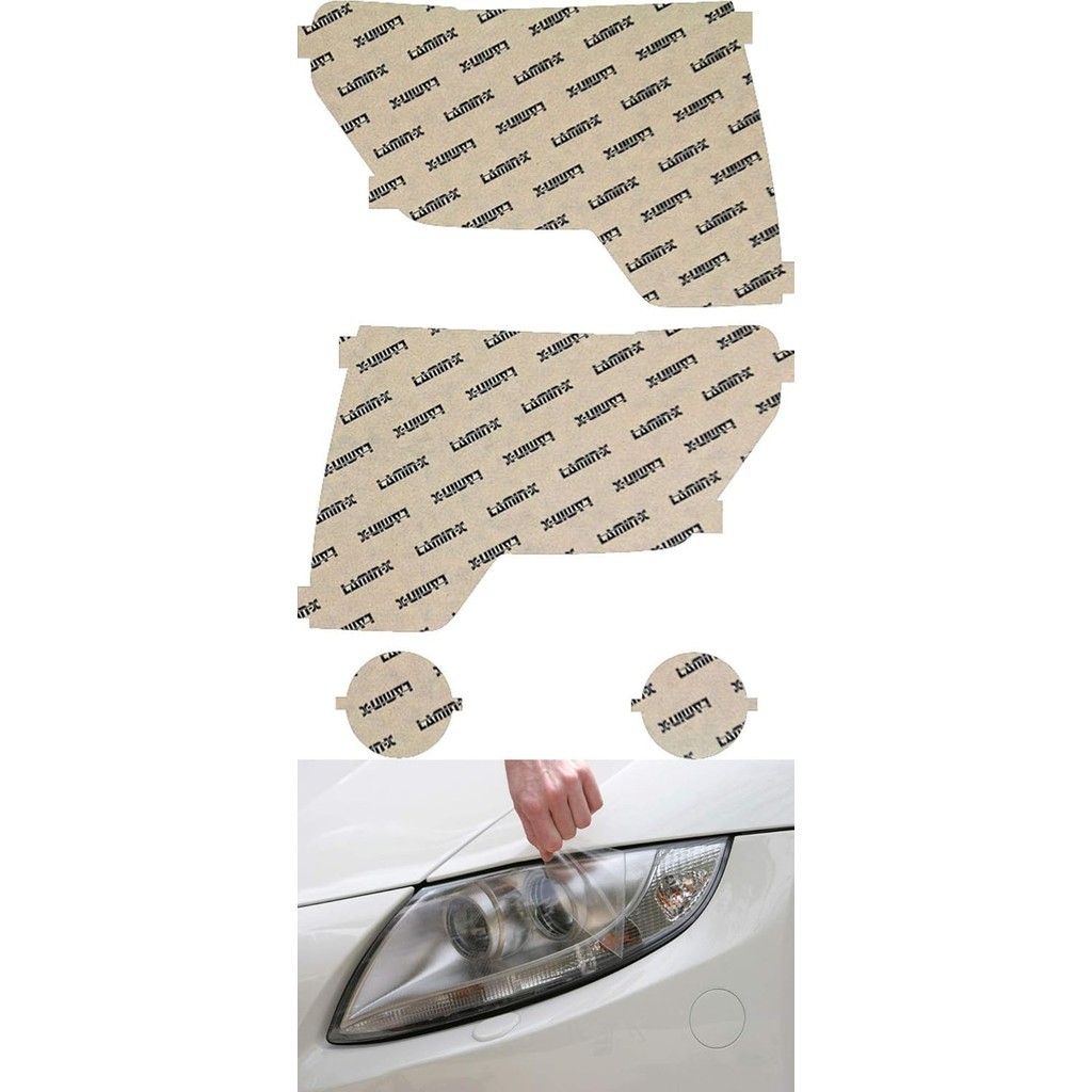 Lamin-x Custom Fit ฝาครอบไฟหน้าแบบใสสําหรับ Ford F-150 (09-14)