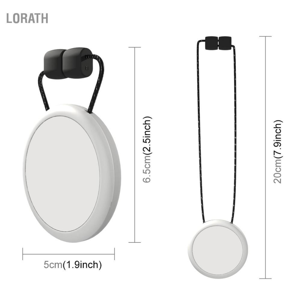 Lorath PULUZ PU889W แม่เหล็กกีฬากล้องที่วางคอเมาด่วนที่วางจำหน่ายพร้อมปะเก็นเข้ากันได้ Insta360 Go 3