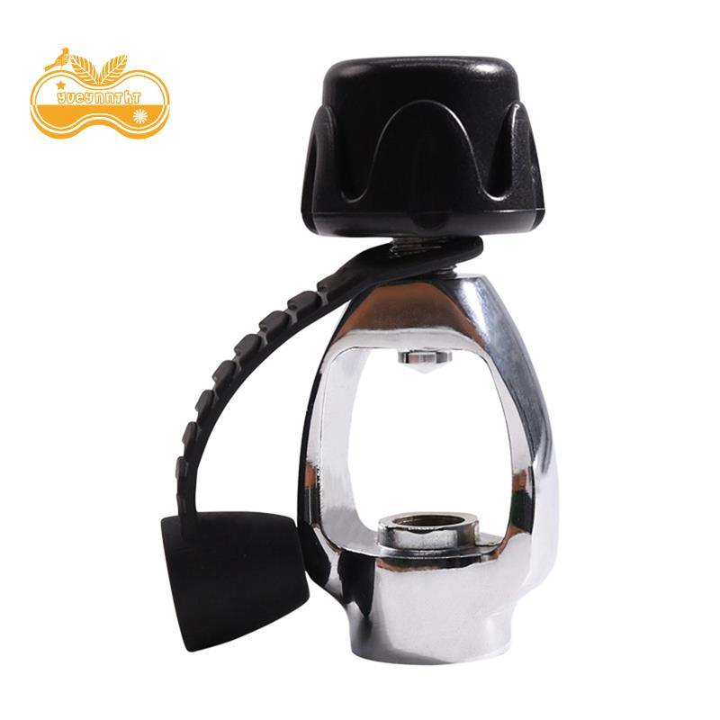 Adapter 300 Bar 4500 Psi DIN To Yoke สำหรับถังดําน้ําแรงดันสูง พร้อมหมวกป้องกันฝุ่น