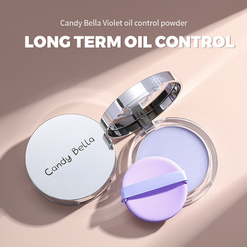 สินค้าใหม่วันนี้/CandyBella CandyBella Oil Control Fixing Makeup Powder Free Powder Frozen Lavender 