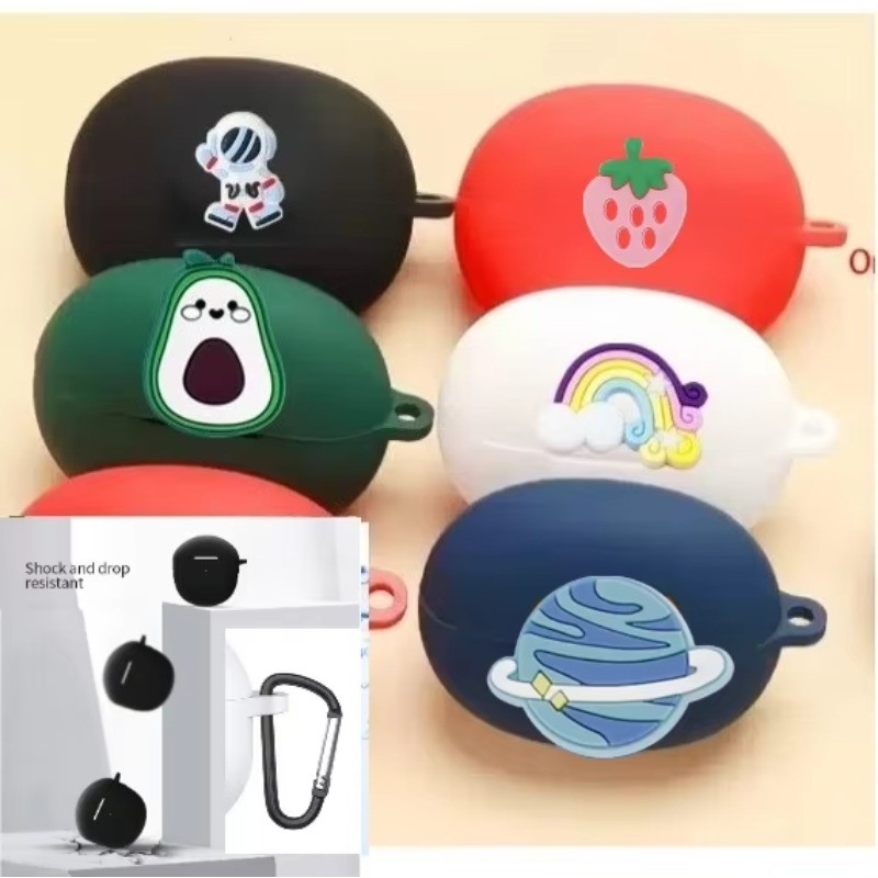 สําหรับ QCY AilyBuds Pro + ฝาครอบ ArcBuds HT07 / AailyBuds Lite T29 /AilyBuds ซิลิโคนใสหูฟังกล่องการ