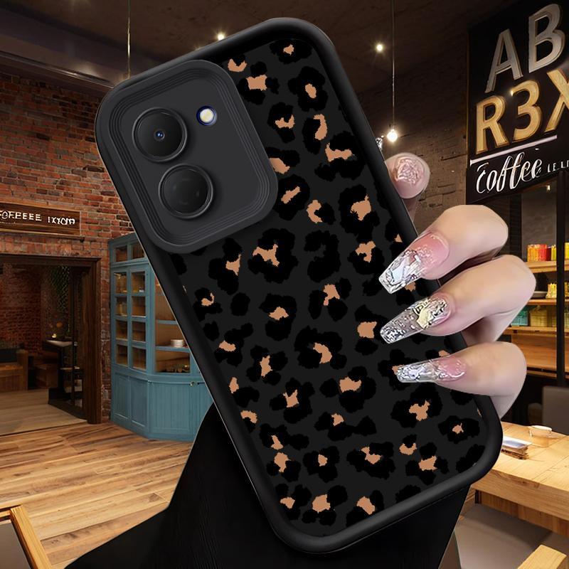 สําหรับ Tecno Spark GO 3 Spark GO 2 Spark Go 1Trendy เสือดาวพิมพ์เคสโทรศัพท์ Techno Spark GO3 GO2 Go