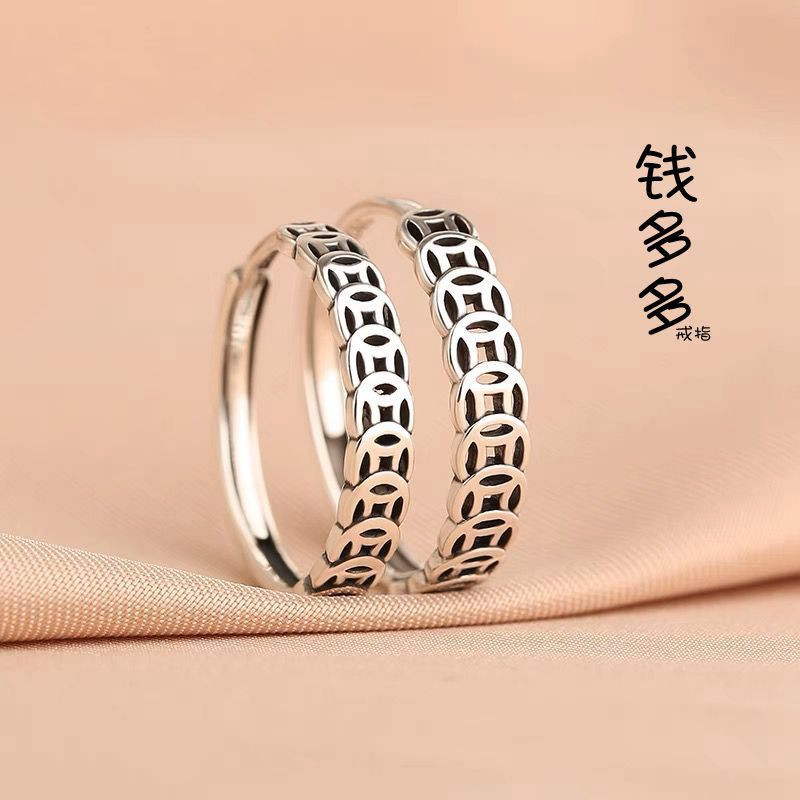 国潮999男士宽松指外套男女士时尚外套装时尚外套装简约外套装999เงินสเตอร์ลิงโอนลูกปัดทองแดงเหรียญสําหรับผู้ชายและผู้หญิงคู่gg