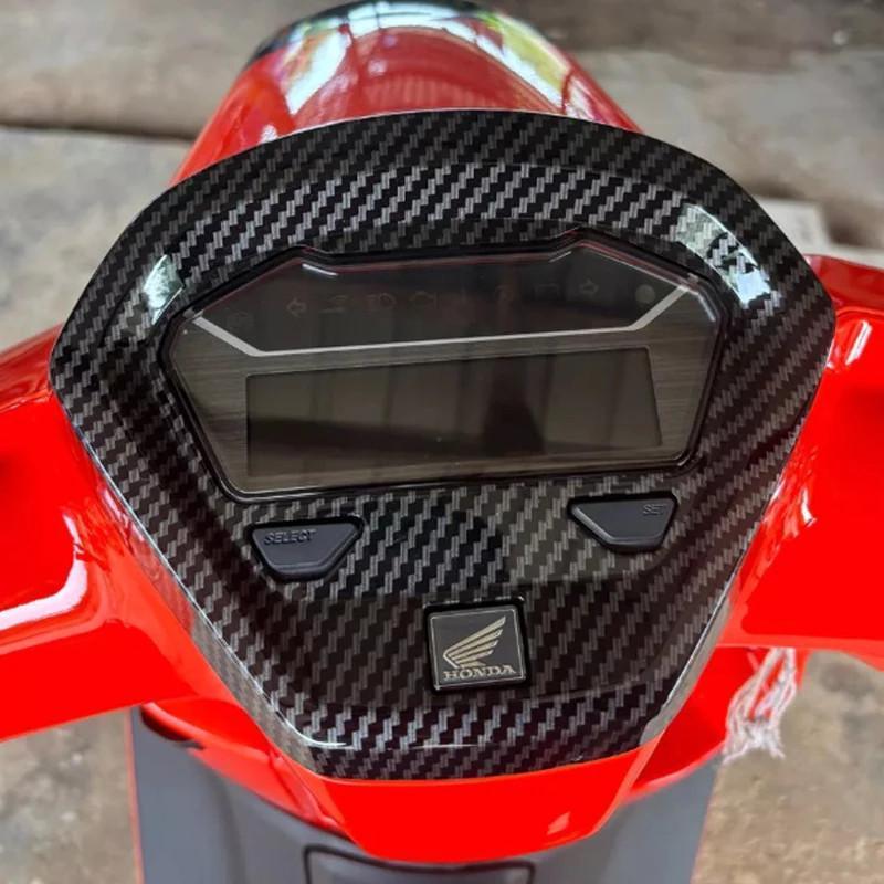 [15DD300 ลดเพิ่ม] เฟียสคาร์บอนจีออโน่ เคฟล่าผ้าแท้ อะไหล่เดิมแท้ Cabon ชุดแต่งGiorno ฝาครอบหน้าไมล์ ครอบไฟหน้า-ท้าย - รูปที่ 4