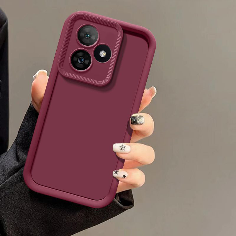 สําหรับ Honor X5C Plus X5CPlus 600Lite X7D X9D X6C X9C 2026 Soft Liquid เคสโทรศัพท์หรูหราสีทึบปลอก HonorX5CPlus HonorX5C5C600Lite กันกระแทกป้องกันปกหลัง Honor ราคา ถูกที่สุด ดีลบีเคเค แกลเลอรีภาพที่ 3