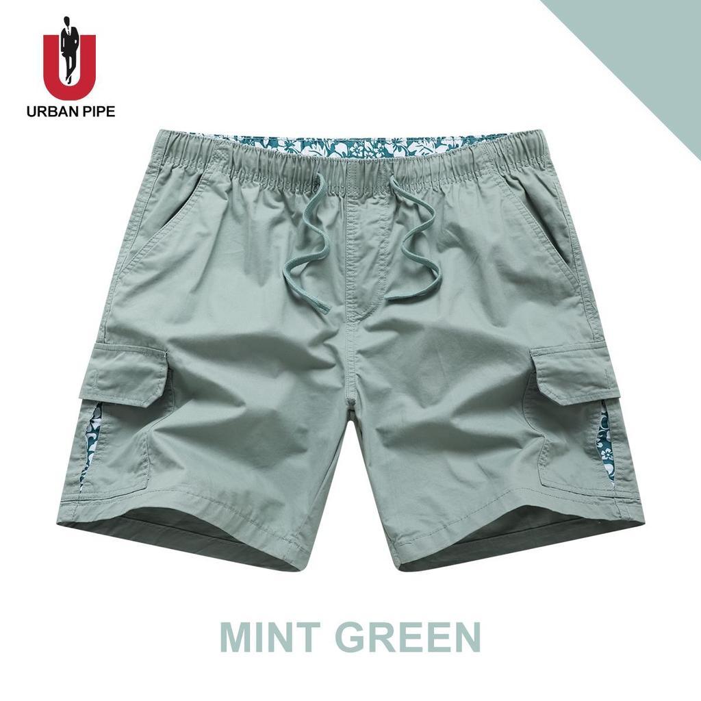 URBAN PIPE กางเกงขาสั้นผู้ชายทรงคาร์โก้ 6 กระเป๋า เหนือเข่า ไซส์ 28-34 พิมพ์ลาย เหนือเข่า 5218 - รูปที่ 4