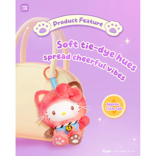 พร้อมส่ง🇹🇭 MTA. Hello Kitty Style Meow Blessing Series Plush Relaxing Toy 13cm Blind Box（กด6ชิ้น=1box）