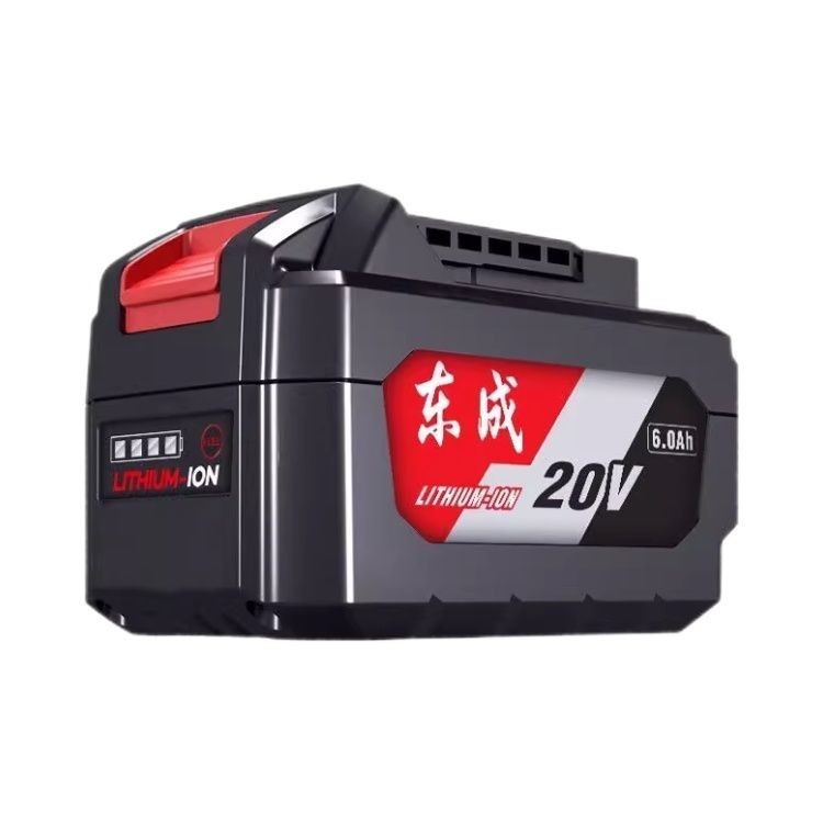 Dongcheng 20V ลิเธียม 4.0Ah ประแจไฟฟ้าเครื่องบดมุมเลื่อยไฟฟ้า Dongcheng 20V6000mAh อุปกรณ์เสริม