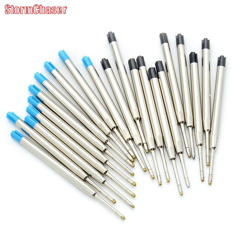 [Storm-t] 10 ชิ้นหมึกสีฟ้า parker สไตล์มาตรฐาน 1.0 มม. ปากกาลูกลื่นเติม nib ขนาดกลาง