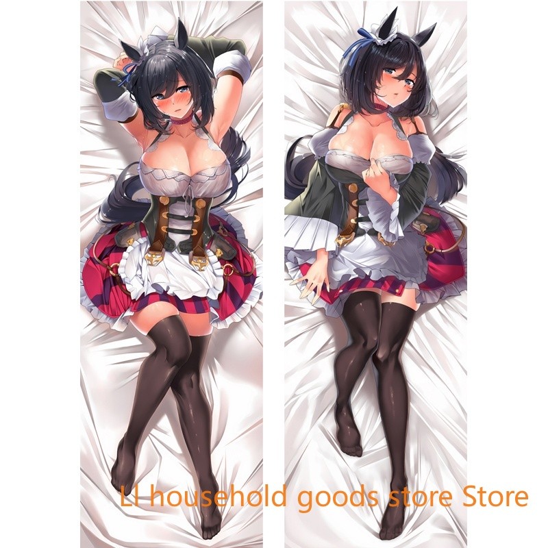 อะนิเมะ Dakimakura ปลอกหมอนรายการตกแต่งบ้าน Pretty Derby Eishin Flash หมอน