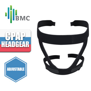 BMC Headgear สําหรับหน้ากากจมูก Full Face Mask Elastic Fiber…