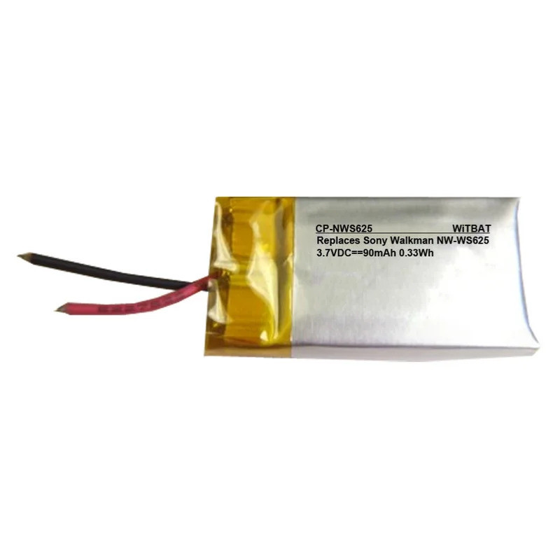 ใหม่สําหรับ Sony Walkman NW-WS623 NW-WS625 MP3 แบตเตอรี่ AHB501323ทีที