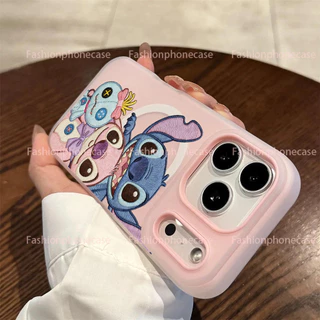 เคสแข็ง ลายการ์ตูน มีแม่เหล็ก ป้องกันรอย กันกระแทก เข้ากับ iPhone 12-17 Pro Max ทุกรุ่น XPGDCXK009