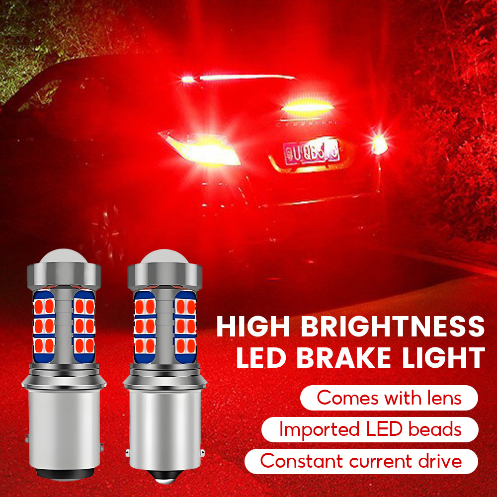 Lampu Brek Kelip LED T20/1157 Bay15D/1156 Non Flash Strobe Tail T20/1157 BAY15D/1156 รถหลอดไฟ LED