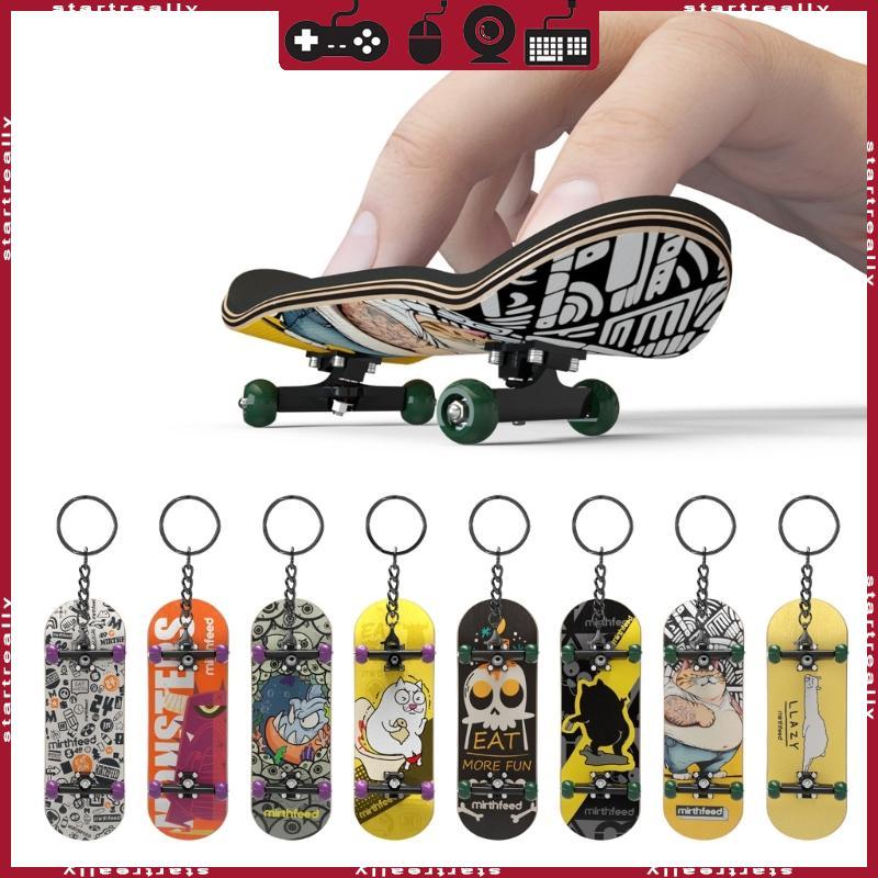 ST Professional Finger Skateboard สําหรับการเคลื่อนไหวสําหรับ Skateboarder Bearing Wheel นิ้วขนาดเล็