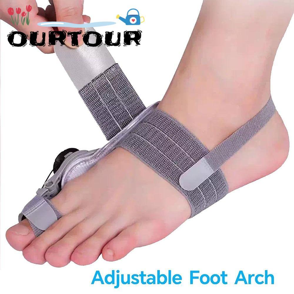 URTOUR Bunion Corrector, Breathable สบาย Bunion Splint, Bunion Relief ปรับ Hallux Valgus Corrector F