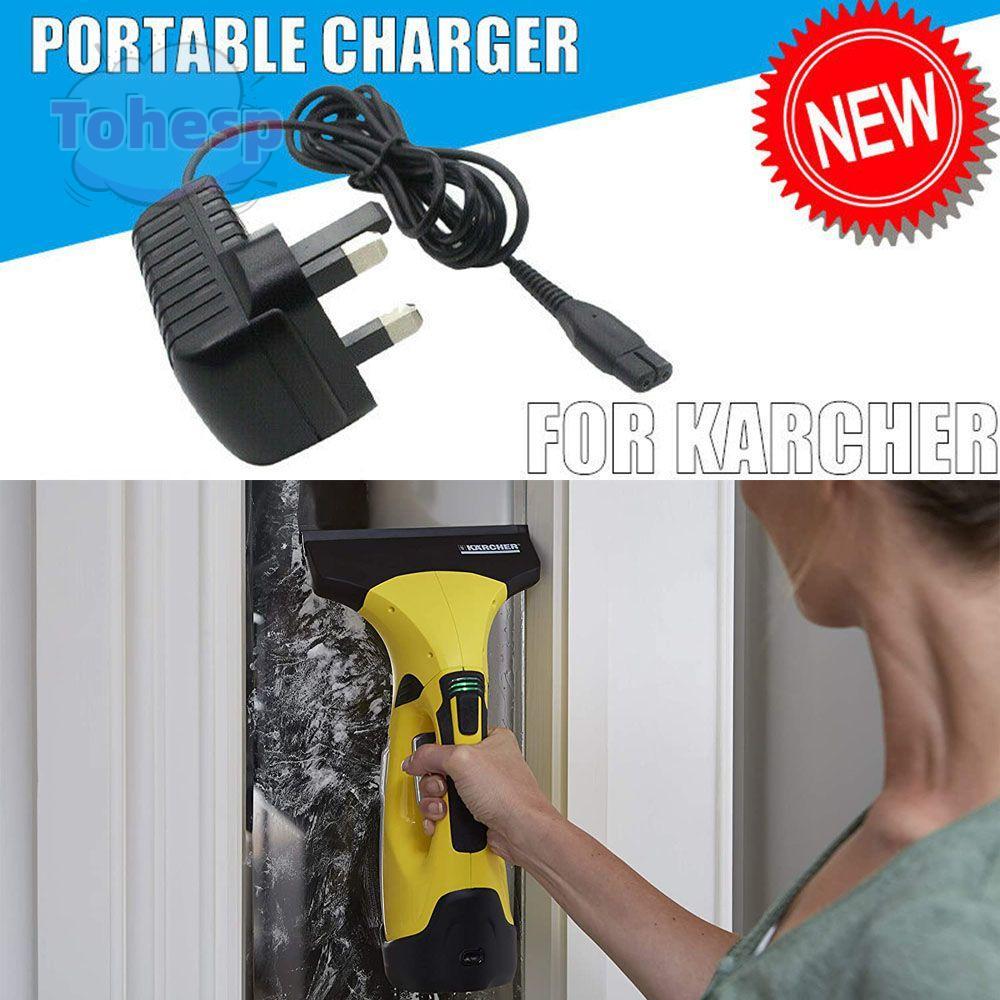 TOHESP อะแดปเตอร์เครื่องดูดฝุ่นแบบพกพาสําหรับ Karcher สําหรับ Karcher Charger Plug Charger สําหรับ K