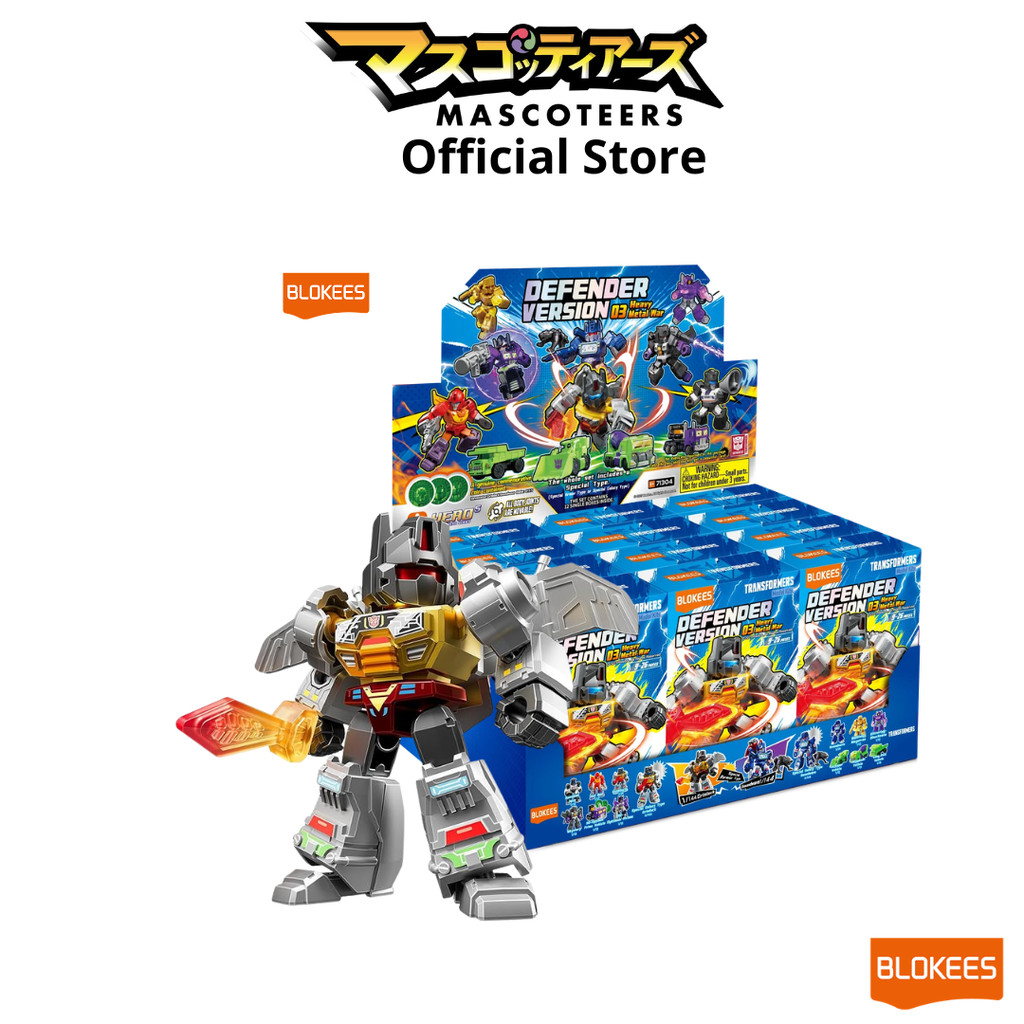 BLOKEES -กล่องสุ่ม(เดี่ยว) Transformers 71304 - DV03 Heavy Metal War ของเเท้ 100%