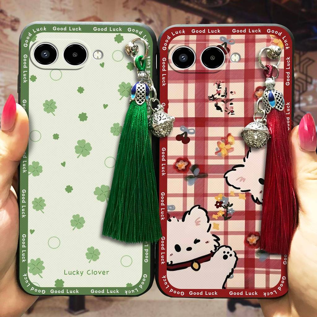 พู่ Bell เคสโทรศัพท์สําหรับ TCL T-Mobile Revvl8/T Phone3 การ์ตูน Graffiti กันน้ําเต็มห่อป้องกันฝุ่น 
