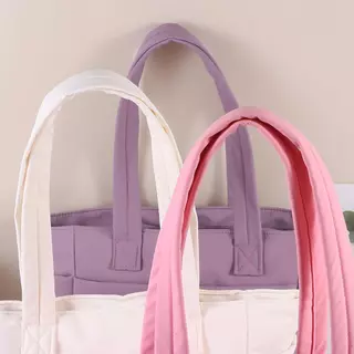 Appear Tote Bag,หลายกระเป๋าความจุขนาดใหญ่ผู้หญิงกระเป๋าถือ,แฟชั่นสบายๆกระเป๋าสื่อสารสําหรับการเดินทางทํางาน Beach Gym Store