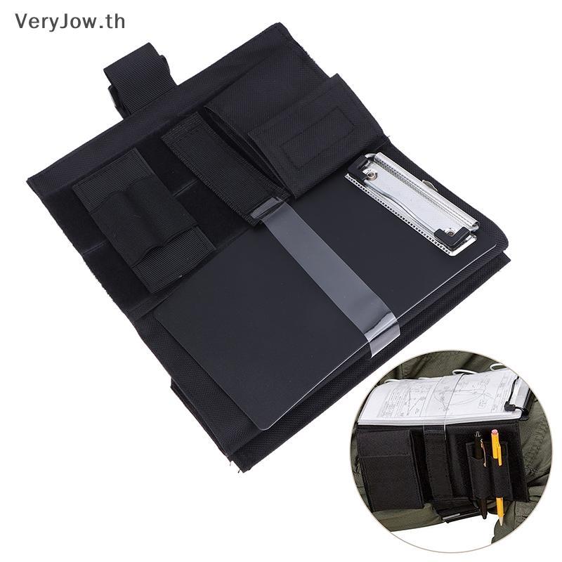 [VeryJow] Pilot Kneeboard ผ้า Oxford พร้อมสายปรับได้ Aviation Leg Strap Board Pilot Kneeboard ผ้า Ox