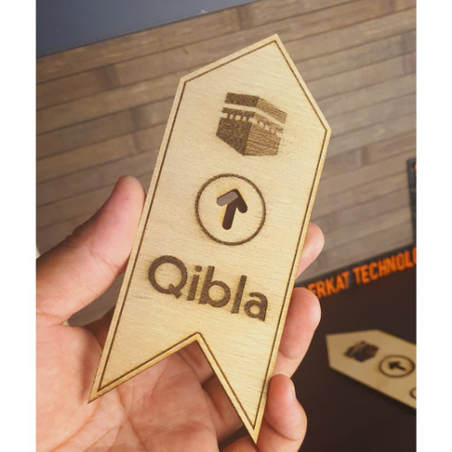 ตัวบ่งชี้ BERKATECH Qibla / ทิศทาง Qibla / เลเซอร์ตัดไม้