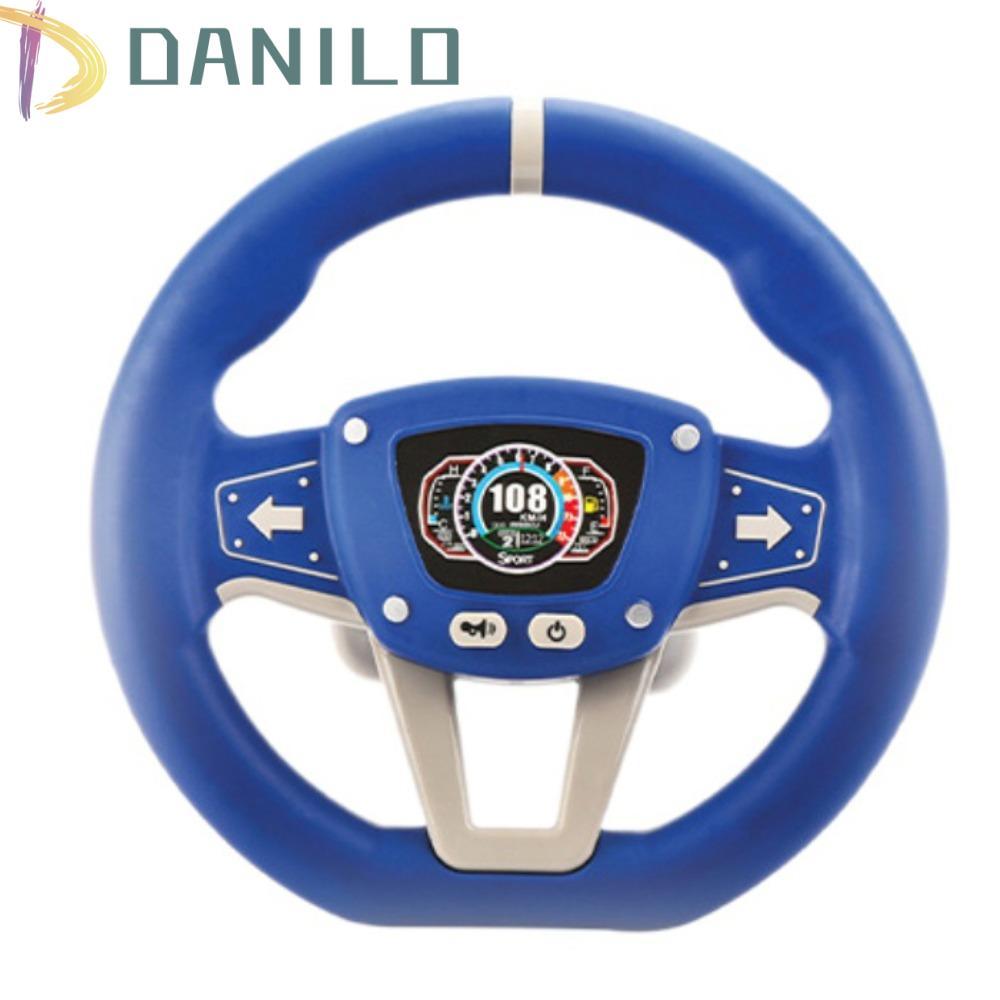 พวงมาลัย DANILO Copilot 360 ° หมุนของเล่นพวงมาลัยจําลองมอนเตสซอรี่,จําลองแบบโต้ตอบจําลองอเนกประสงค์ข