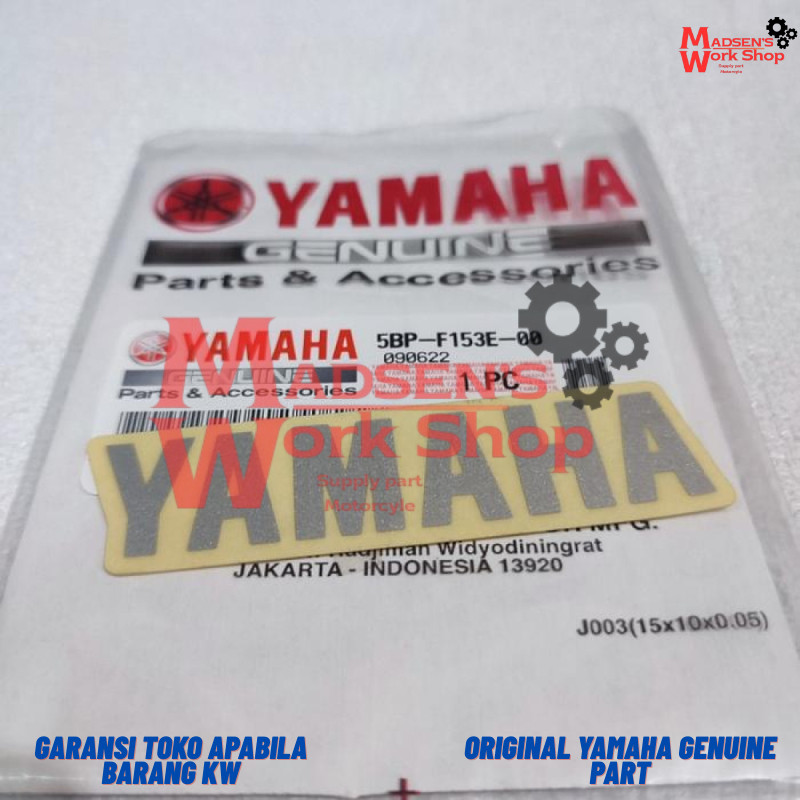 ใหม่ ORIGINAL YAMAHA RX KING TOOLBOX STICKER EMBLEM 5BP-F153E-00