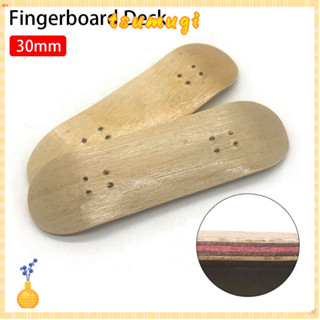 TSUMUGI 1 ชิ้น Fingerboard Deck, 5 ชั้นไม้ Finger SkateBoard…
