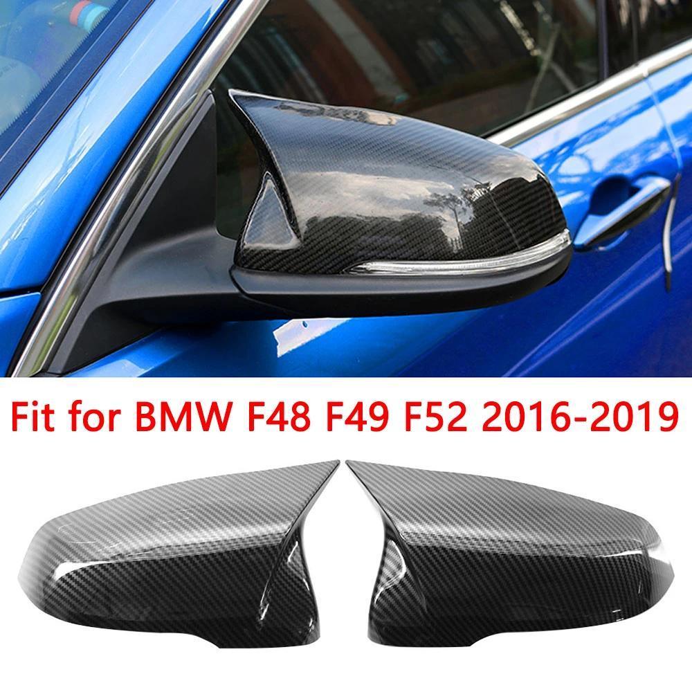 สําหรับ BMW 1 Series X1 F48 F52 F39 F49 G29 2016 2017 2018 2019 รถด้านข้าง Wing กระจกฝาครอบหมวกคาร์บ