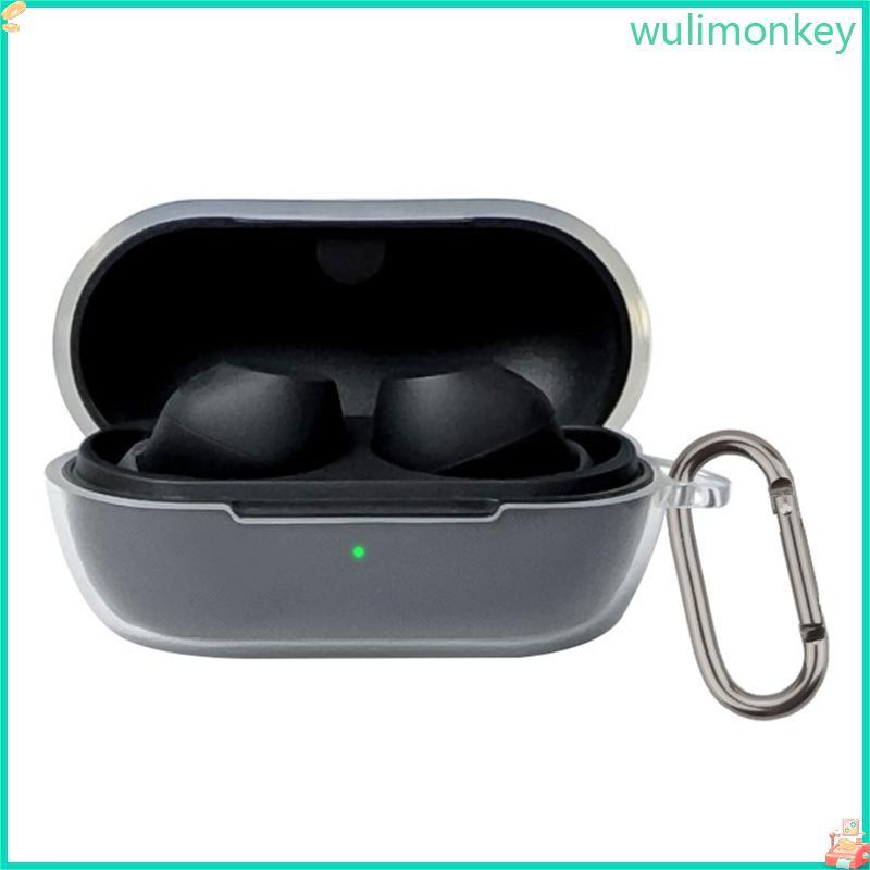 WU Earbud Soft TPU เคสกันกระแทกยืดหยุ่นล้างทําความสะอาดได้สําหรับ WF-C710N