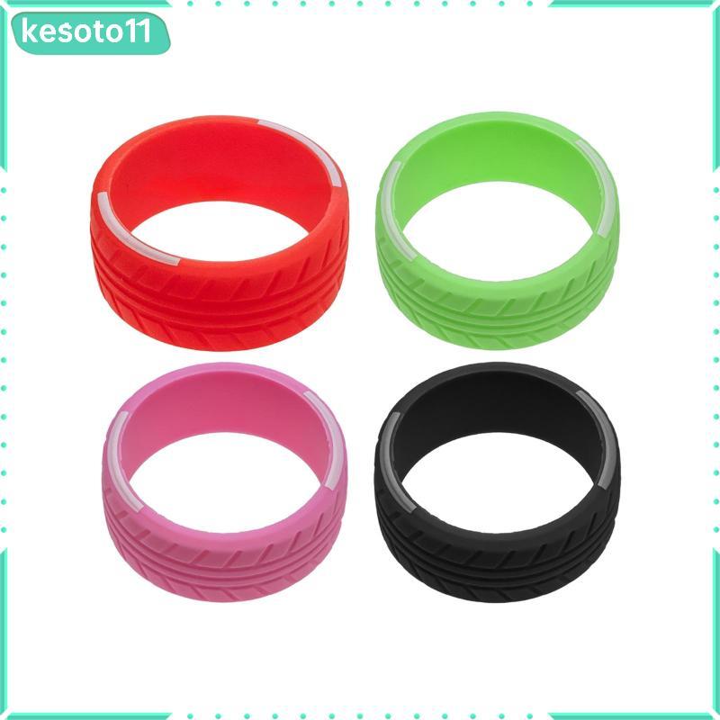 [kesoto11] ที่จับพวงมาลัยไม่ลื่นเครื่องส่งสัญญาณซิลิโคน RC รีโมทคอนโทรลอะไหล่ทดแทนเหมาะสําหรับมืออาชีพเริ่มต้นรถคอนโทรลเลอร์เซสชัน