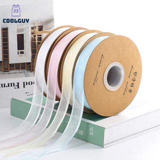 [YLSW] ริบบิ้นผ้าชีฟองเชียร์ 25 หลา, ริบบิ้นผ้าซาติน 2.5 ซม.…