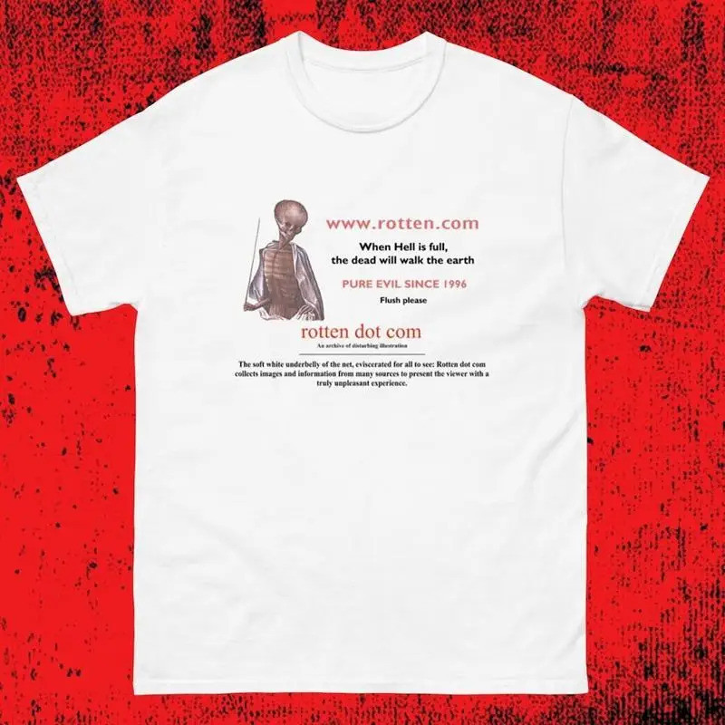 เสื้อยืด Rotten Dot Com Pure Evil Halloween ขนาดเต็มตั้งแต่ S ถึง 5XL รุ่น FH395