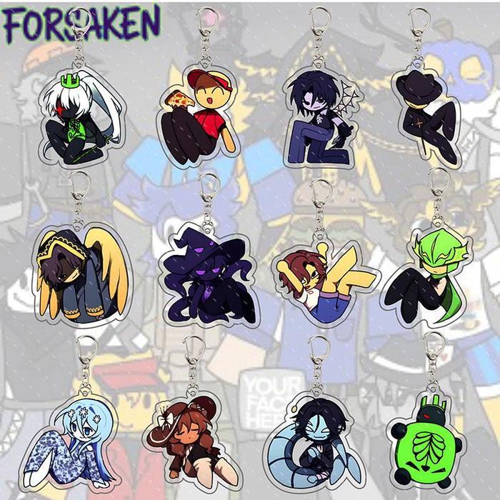 เกม Forsaken-Guest 1337 พวงกุญแจอะคริลิค Noob Shedletsky |