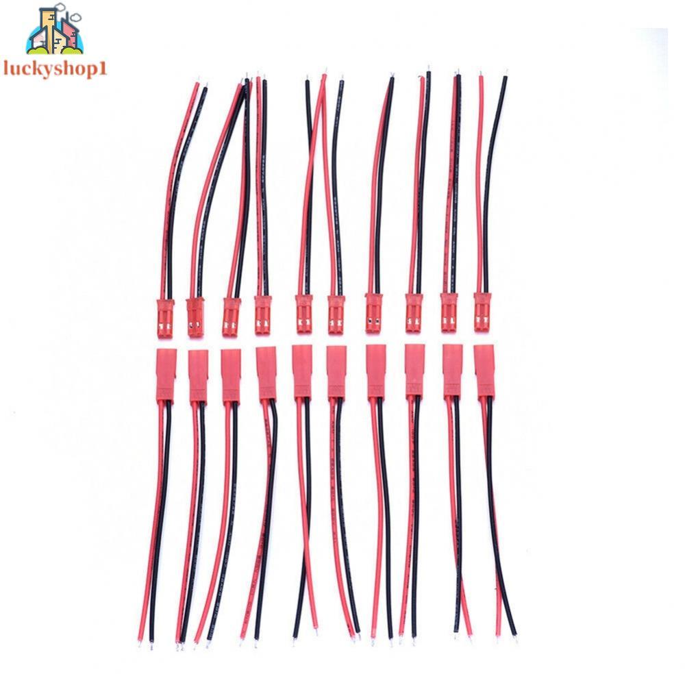 JST Connector ชุดสายไฟอะไหล่ 40 ชิ้นความต้านทานความร้อนไฟ LED