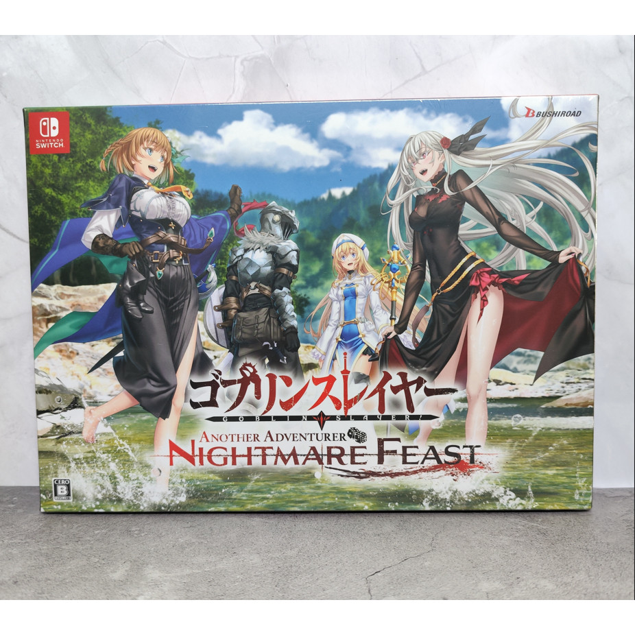 แผ่นเกม Nintendo Switch Goblin Slayer Another Adventurer Limited Edition | Box มือ1 | Zone2 ญี่ปุ่น 