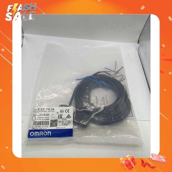 ส่งเร็ว! E3Z-T61A E3Z-T81A Photoelectric sensor ตัวรับ-ตัวส่ง ส่งของทุกวัน ส่งทุกวัน