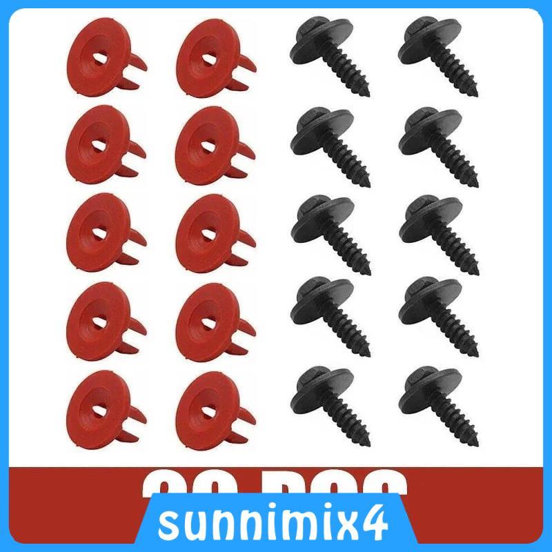 [H2Sports] ยานยนต์ Body Bolt Body Fastener คลิปพลาสติก Retainer Kit สําหรับ Ford Focus MK2 C-MAX Gal