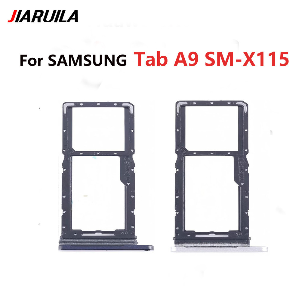 อะแดปเตอร์ที่ใส่ซ็อกเก็ตถาดซิมการ์ดสําหรับ Samsung Galaxy Tab A9 SM-X115 X115