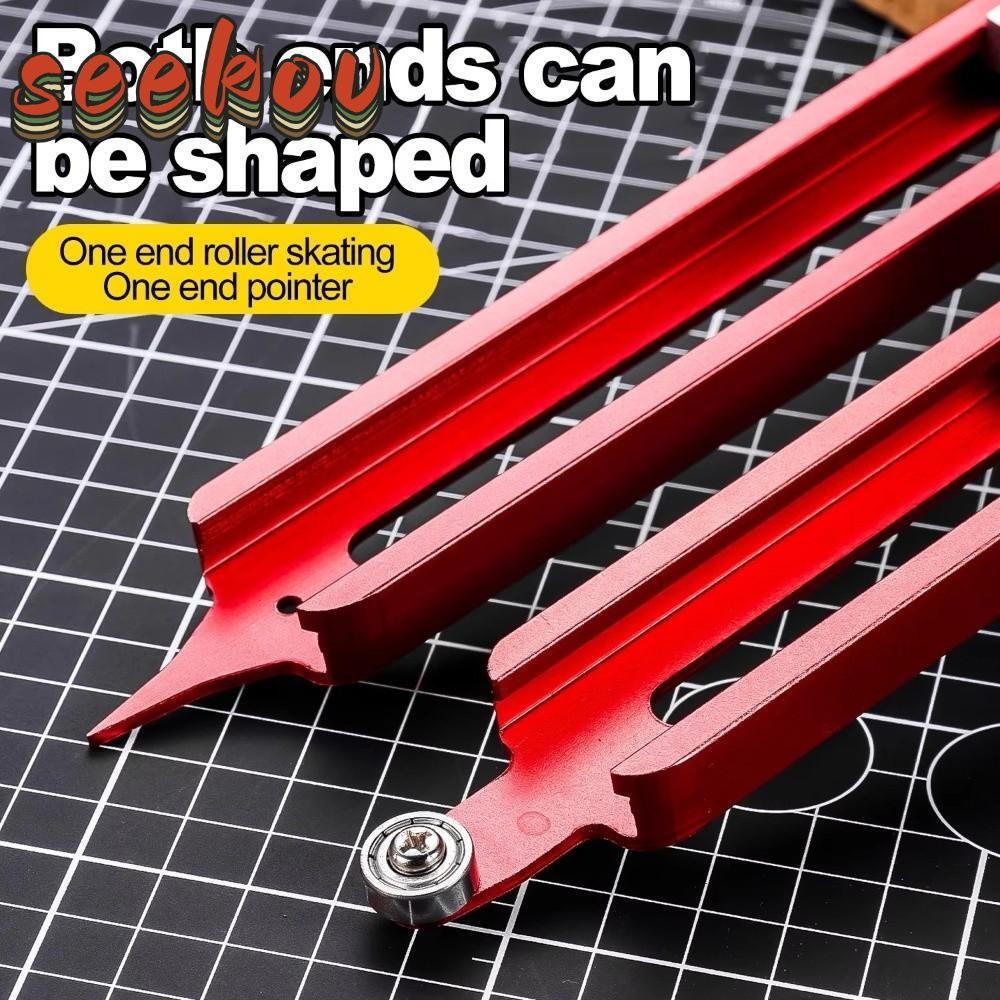 เครื่องมือขัดโปรไฟล์ SEKOV,ที่ใส่ดินสอแบบปรับได้วัด DIY,เครื่องวัดคอนทัวร์,การวัดขอบงานไม้อเนกประสงค