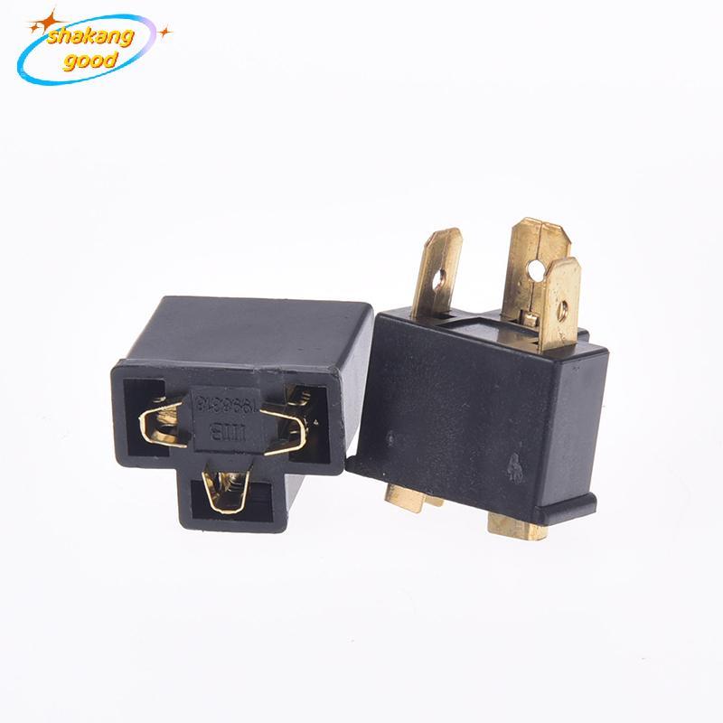 SKTH 1 ชิ้น 3pin h4 รถเชื่อมต่อปลั๊ก h4 ผู้ถืออัตโนมัติปลั๊ก 7.8 มม.โคมไฟปลั๊กหลอดไฟ soot SKK