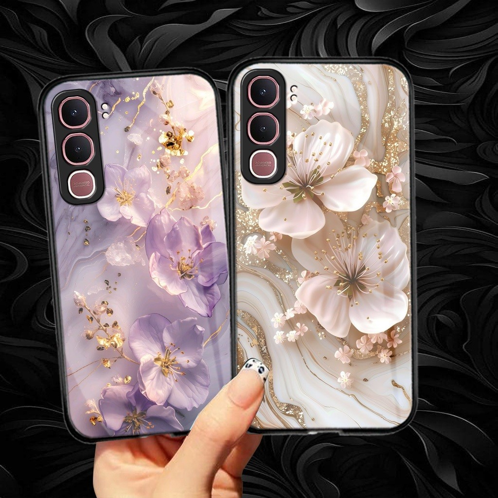 เคส Vivo Y31 Vivo Y21d Glass Softcase ล่าสุด [M236] เคสโทรศัพท์ Vivo Y31 Vivo Y21d - เคสโทรศัพท์ - เ