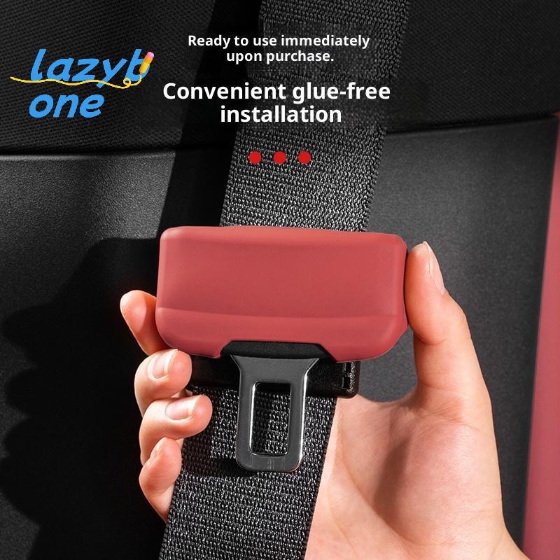 LZ-t] 1/2 ชิ้นซิลิโคน Anti-scratch Protector เข็มขัดนิรภัย Bule Guard อุปกรณ์ตกแต่งภายในรถยนต์รถที่นั่งbelt Bule Cover [ใหม่]
