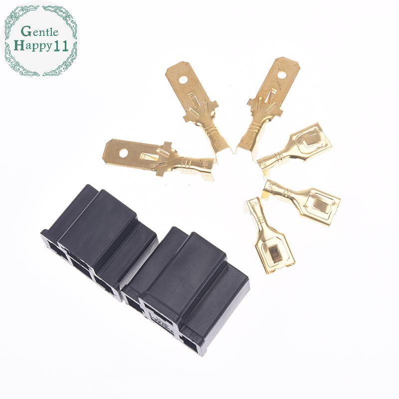 GentleHappy 1 ชิ้น 3pin h4 รถปลั๊ก h4 ผู้ถืออัตโนมัติปลั๊ก 7.8 มม.โคมไฟปลั๊กหลอดไฟ soet TH