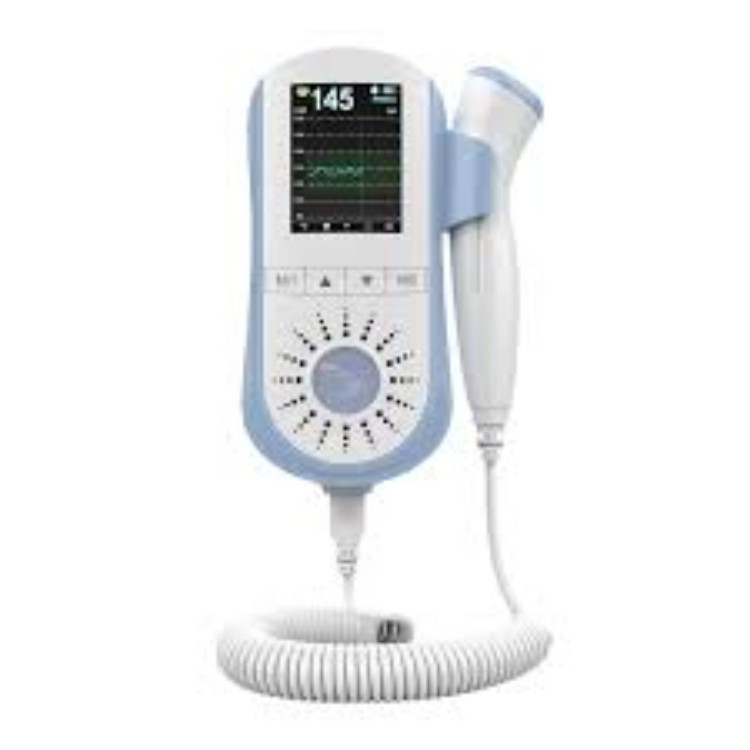 Jumper  รุ่น JPD-100E Pocket Fetal Doppler เครื่องตรวจการเต้นหัวใจทารกในครรภ์ [1 Year Warranty]