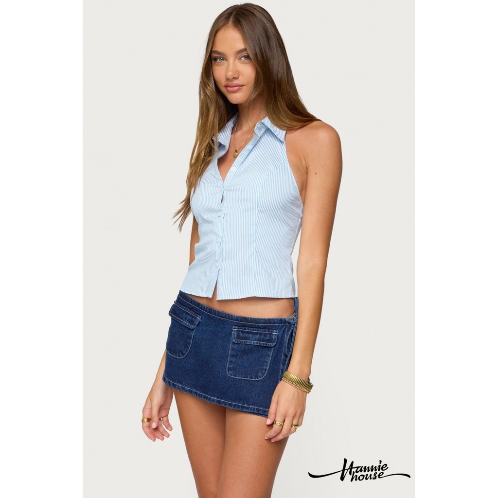 HANNIE House - เสื้อกล้ามพิมพ์ลายสำหรับผู้หญิง