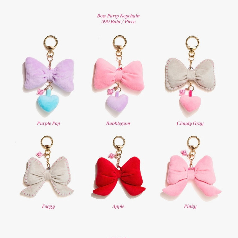(GWP) YVIS Bow Party Keychain - YVIS X Proud O Wedding