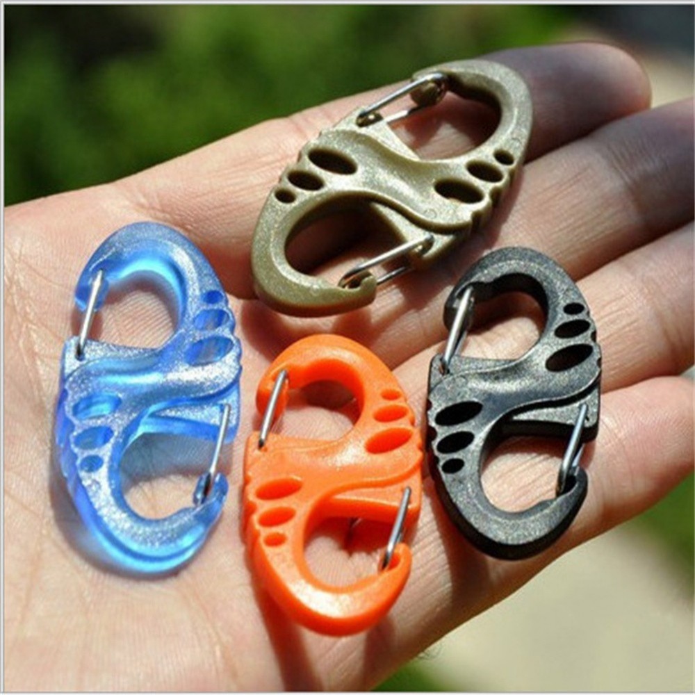 Carabiner Snap Mini Buckle Quick Release Camping Quickdraw Carabiner Clasp
